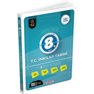 Dinamo Yayınları 8. Sınıf T.C. İnkılap Tarihi ve Atatürkçülük Soru Kitabı Video Çözümlü