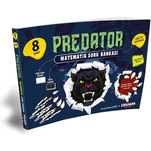 Dinamo Yayınları 2022 8. Sınıf Predator Matematik Soru Bankası