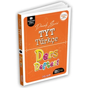 Dinamo Yayınları 2022 TYT Türkçe Ders Defteri