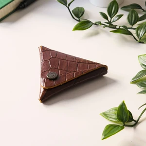 Bamby - Gerçek Deri Çok Amaçlı Bozuk Para Takı Kesesi