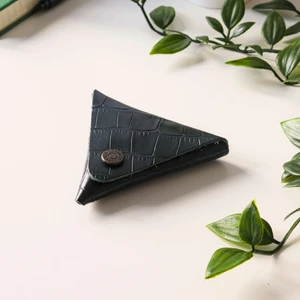 Bamby  Gerçek Deri Çok Amaçlı Bozuk Para Takı Kesesi