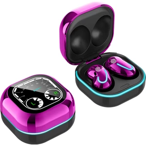 Kkmoon S6 SE Kablosuz Stereo Kulaklık - Mor (Yurt Dışından)