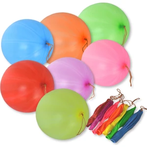 Punch Balon Lastikli Renkli Balon 10 Adet