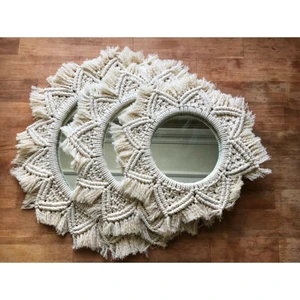 BH Bohem Handmade BH Bohem HandmadeMakrome 3lü Set Ayna