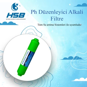 Su Arıtma Cihazı Alkali Filtre Ph Düzenleyici Alkali Filtre