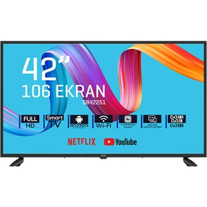 SB42251 42" 106 Ekran Dahili Uydu Alıcılı Full HD Smart LED TV