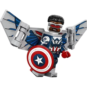 Marvel Studios Series 71031 - 5 Captain America Minifigür (Kapalı Paket 1 Adet Minifigür)