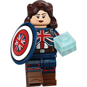Marvel Studios Series 71031 - 10 Captain Carter Minifigür (Kapalı Paket 1 Adet Minifigür)