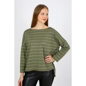 Alexander Gardi Çizgili Salaş Sweatshirt (B21-30602)
