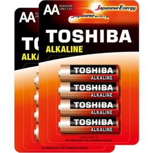 Toshıba Lr6 Bls Alkalıne Kalem Pil 8’li
