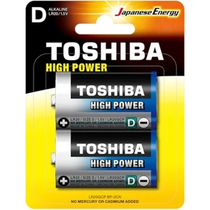 Toshıba LR20 Hıgh Power Büyük Pil 2'li