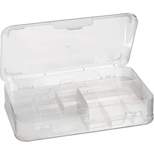 12 Seperatörlü Çift Taraflı Şeffaf Organizer 213X126X47 mm
