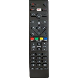 Axen AX65LEDA71-TNR Android Smart LED TV Kumanda Live TV Tuşlu