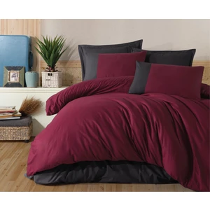 Ranforce Tek Kişilik Nevresim Takımı Pure V6 Bordo