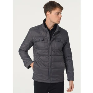 Uranus Koyu Gri Şişme Mont