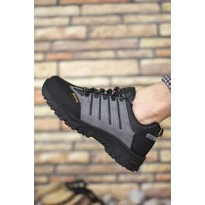 Erkek Bot Füme Siyah Kışlık Su Geçirmez İç Taban ile Rahat Kullanım