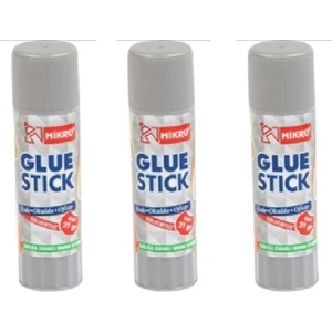 Glue Stick Yapıştırıcı Mikro Katı Yapıştırıcı 21 gr 3'lü