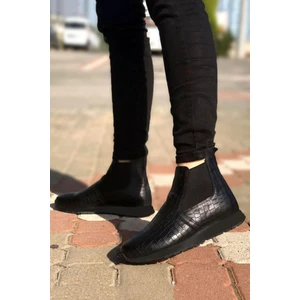 Big King Siyah Timsah Desen Spor Bot