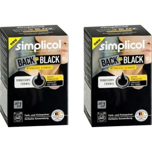 Siyah  Toz Tekstil Kumaş Boyası ve Renk Canlandırma 400 gr x 2 Kutu