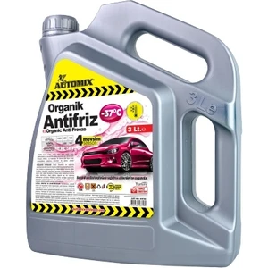 Pembe Antifriz -37° Organik 3 Lt