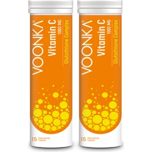 Vitamin C Glutathione Complex 15 Efervesan Tablet 2'li