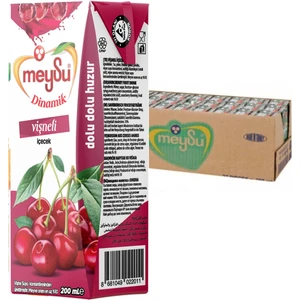 Vişne Dinamik Meyve Suyu 200 ml 27'li 1 Koli