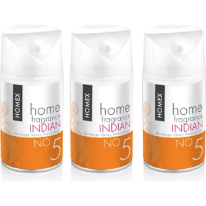 Oda Kokusu Indian Sense 3 x 250 ml Makine Yedek
