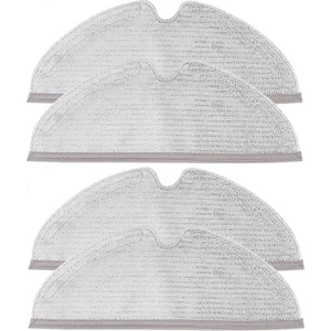 iBrush 1C Vacuum Mop Uyumlu 4lü Mop Fiber Bezi