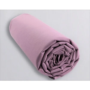 Maki Pamuklu Saten Lila 120X200 Tek Kişilik Lastikli Çarşaf ve Yastık Kılıfı