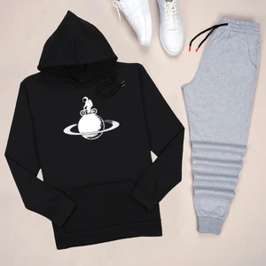 Muwen Butik Kapşonlu Astronot Eşofman Takımı