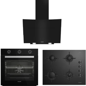 Siyah Ankastre Set ( Afm 230 S - Ocdt 651 Es - P 12 Yes )