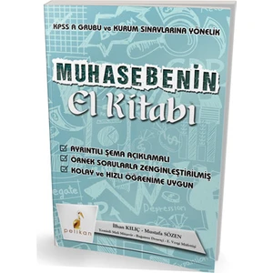 Muhasebenin El Kitabı Kpss A ve Kurum Sınavlarına Yönelik Konu Anlatımlı - Ilhan Kılıç - Mustafa Sözen