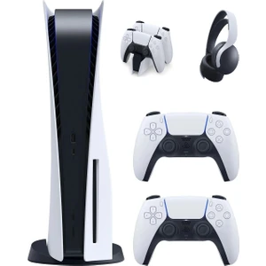 Playstation 5 + 2.Dualsense + PS5 Pulse 3D + PS5 Şarj İstasyonu