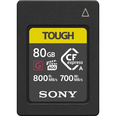 その他 SONY TOUGH CFexpress Type A 80GB Sony 80GB Cfexpress Type A Tough Compact Hafıza Kartı CEA- Fiyatı
