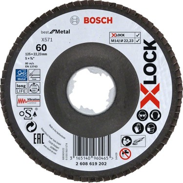 BigShawnDon / Contact 2LP CD付き Bosch - X-Lock - 125 mm 60 Kum Best Serisi Metal Flap Disk Fiyatı