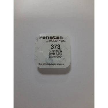 Renata 373 SR916SW 1,55V Saat Pili