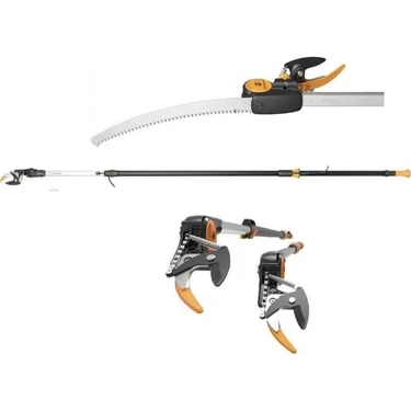 Fiskars 115017 UPX86 Powergear Teleskopik Testereli Yüksek Dal