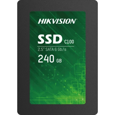 Hikvision 240Gb Ssd Disk Sata 3 Hs-Ssd-C100-240G 550Mb-450Mb