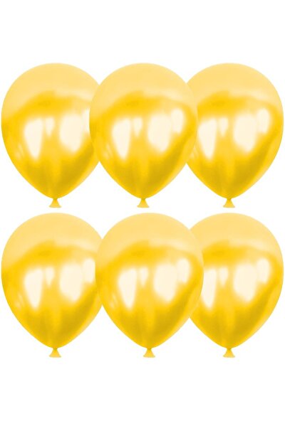 Gemar Metalik Balon Ithal 100'LÜ Sarı