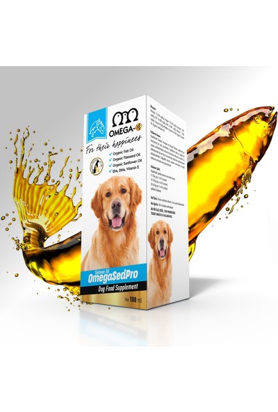 Pharmased OmegaSedPro Köpekler için Somon Balık Yağı 100 ml