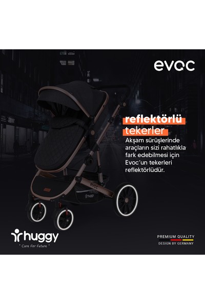 Huggy Evoc 5 İn 1 Travel Bebek Arabası