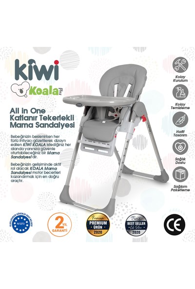 Kiwi 6 In 1 City Way Travel Sistem Bebek Arabası ve Kiwi All In One Koala Mama Sandalyesi