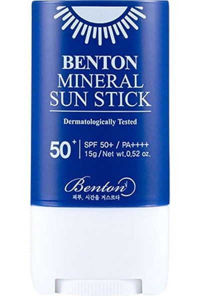 Benton Mineral Sun Stick SPF50/PA++++ - Fiziksel Güneş Koruyucu