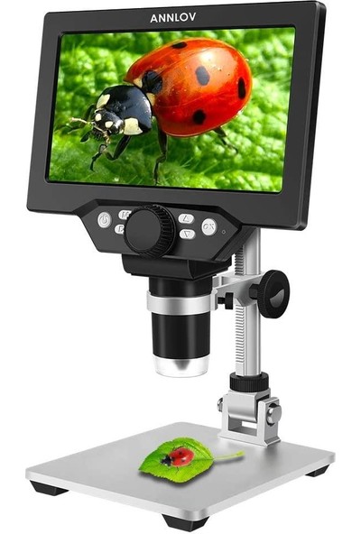 Annlov 1-1200X USB - 7 Inç LCD Dijital Mikroskop