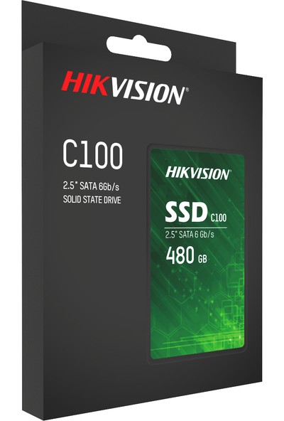 Hikvision 480GB 550MB/s-470MB/s SATA 3 2.5' SSD HS-SSD-C100/480G
