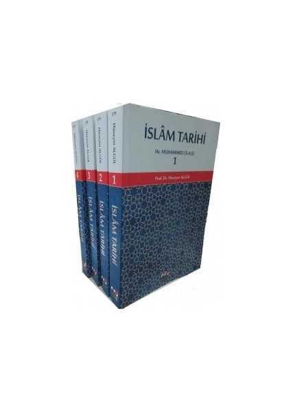 Islam Tarihi Takım (4 Cilt) Sıvama Cilt - Hüseyin Algül