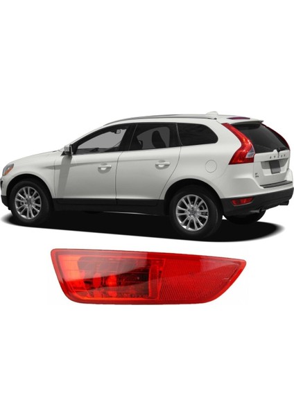 Volvo XC60 Arka Tampon Reflektörü Sol 2009-2013