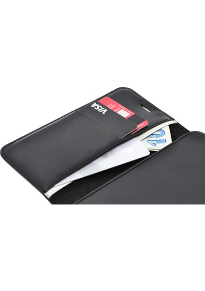 Reeder P13 Blue Max 128GB Deri Deluxe Kapaklı Cüzdanlı Kılıf - Siyah fiyatları