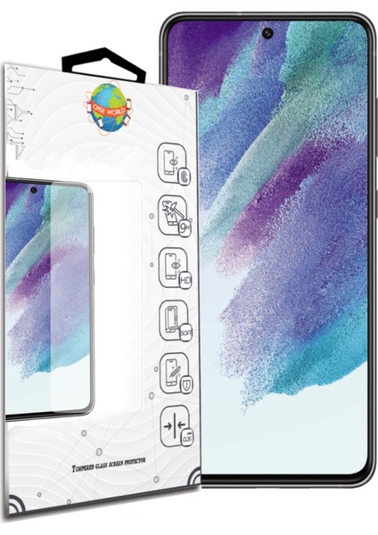 Samsung Galaxy S21 Fe Temperli Ekran Koruyucu Kırılmaz Cam