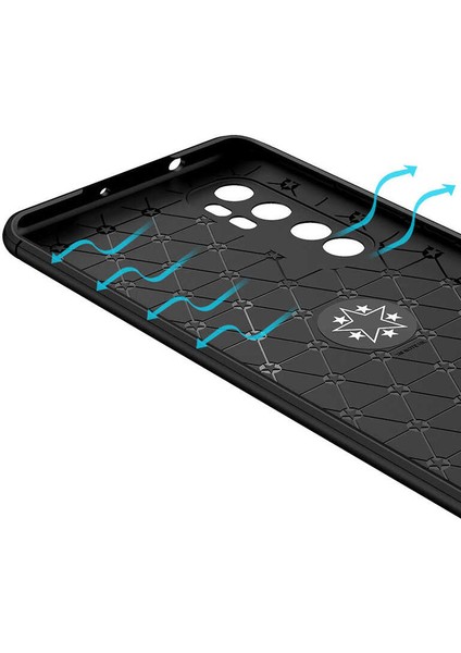 Xiaomi Mi Note 10 Lite Yüzüklü Manyetik Ravel Kılıf Nano Ekran Koruyucu Full Setmavi